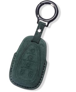 Estuche de llavero de cuero GZLCWLYT compatible con