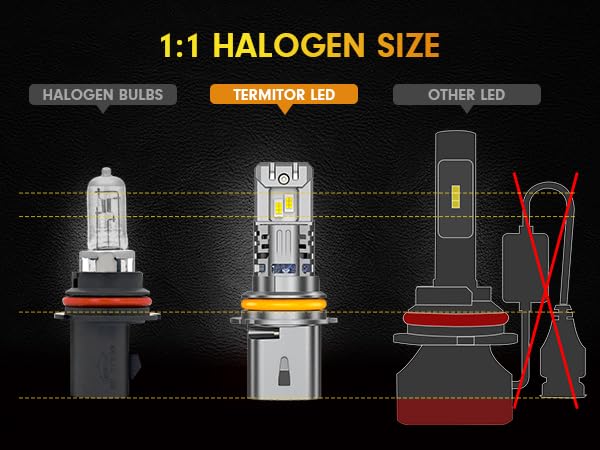Bombillas LED FAHREN 9007/HB5, (1000%) 10 Veces Más - Imagen 6