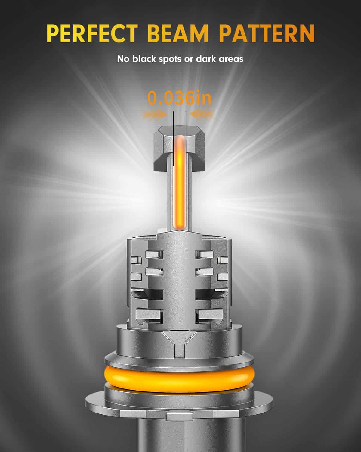 Bombillas LED FAHREN 9007/HB5, (1000%) 10 Veces Más - Imagen 7