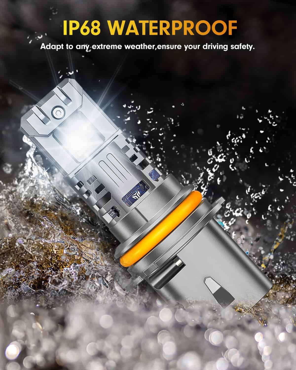 Bombillas LED FAHREN 9007/HB5, (1000%) 10 Veces Más - Imagen 8