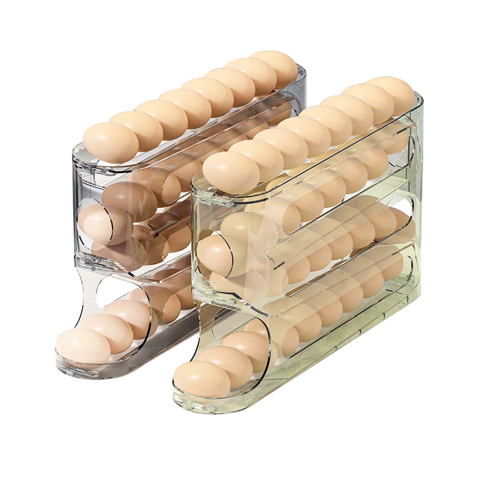 Soporte para huevos de 4 niveles para refrigerador