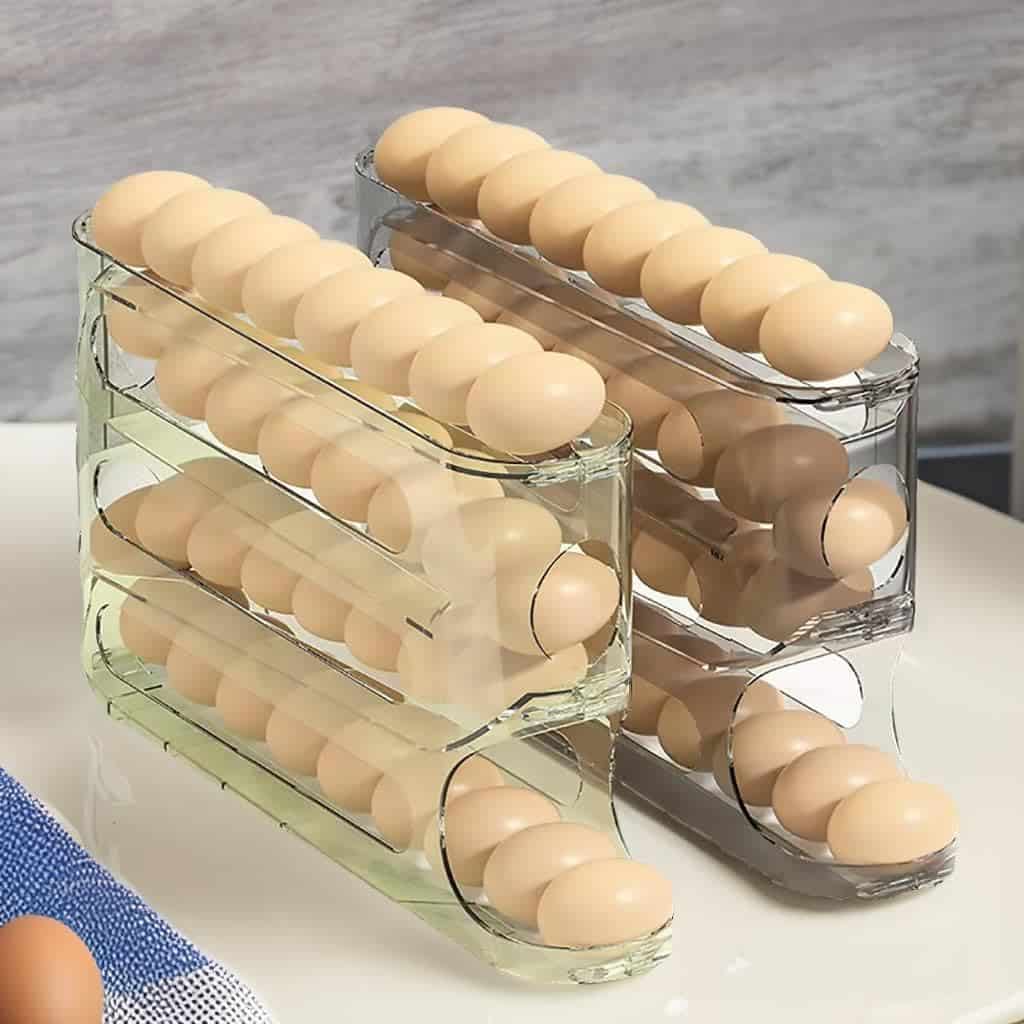 Soporte para huevos de 4 niveles para refrigerador - Imagen 4