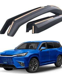 Deflectores de Ventana a Prueba de Roturas -Humo Premium