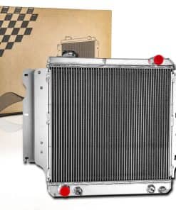Radiador de aluminio de 3 filas compatible con Jeep