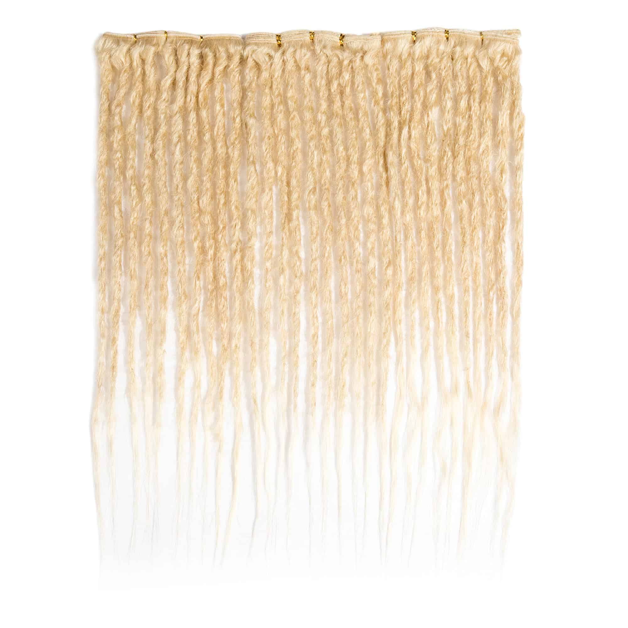 Extensiones de rastas de cabello humano cosidas a mano de