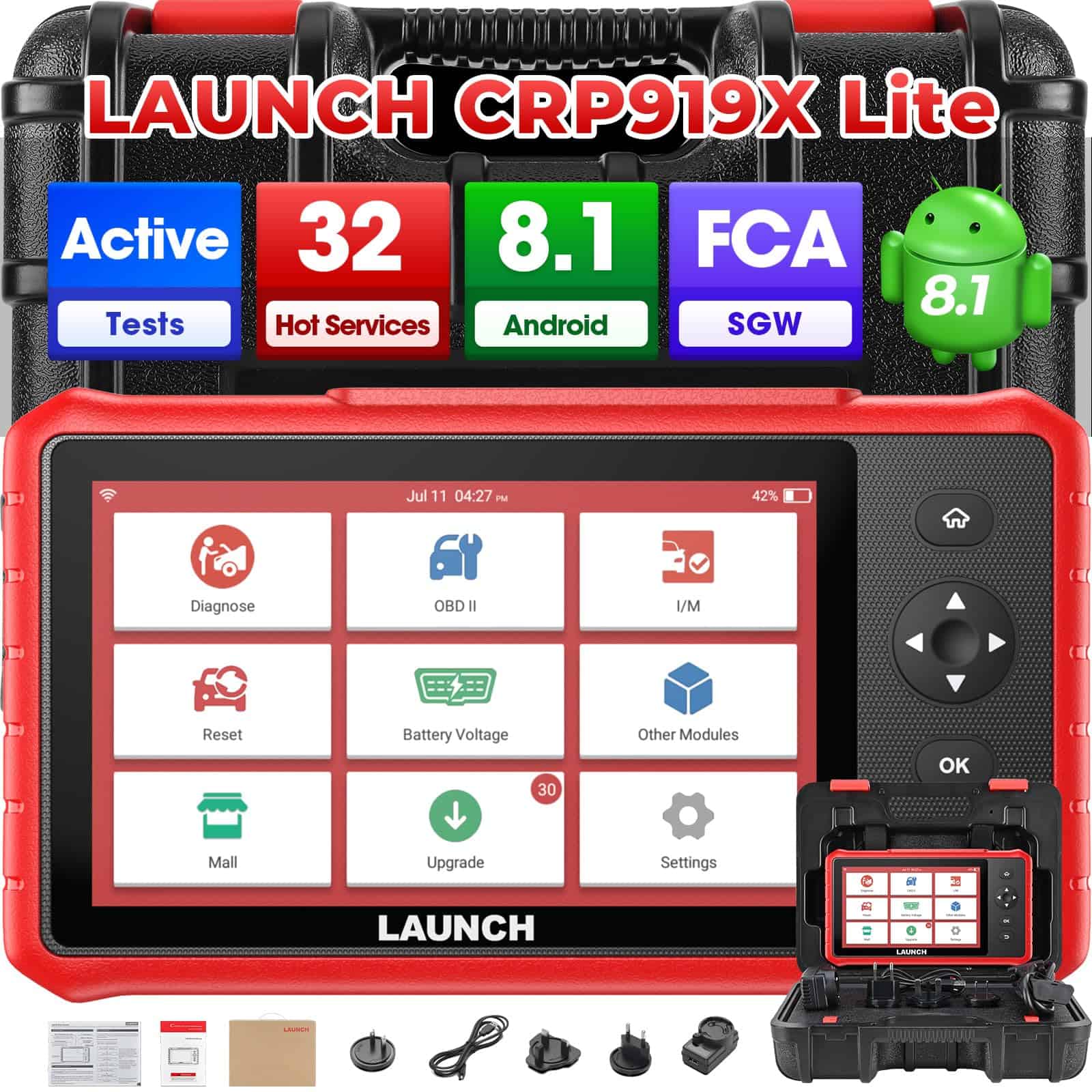 LAUNCH CRP919X Lite Bidireccional Herramienta de Escaneo,