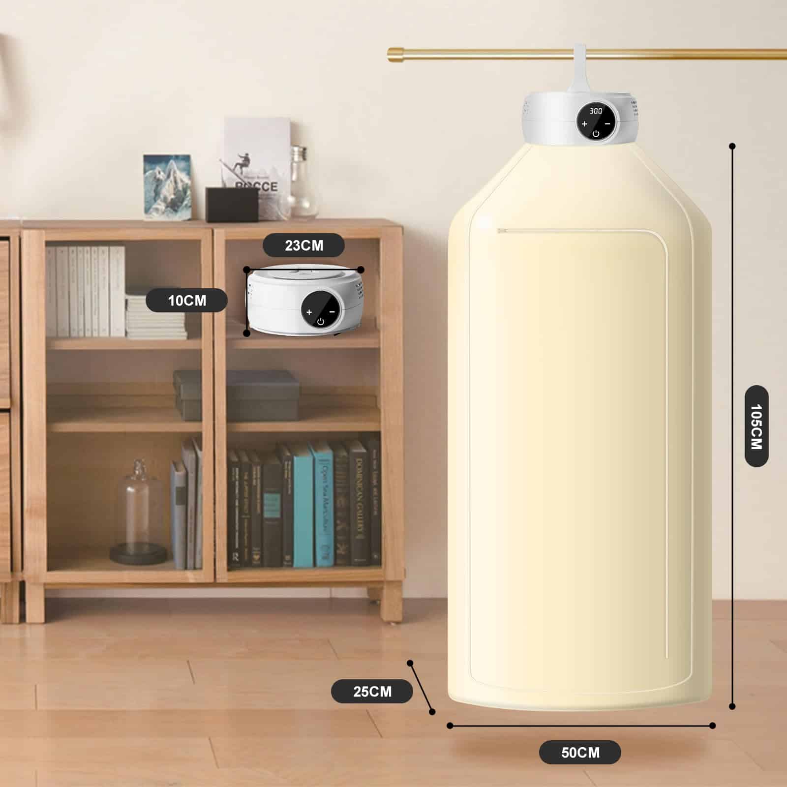 Secadora de Ropa Portátil Uten, Mini Secadora Ligera para - Imagen 9