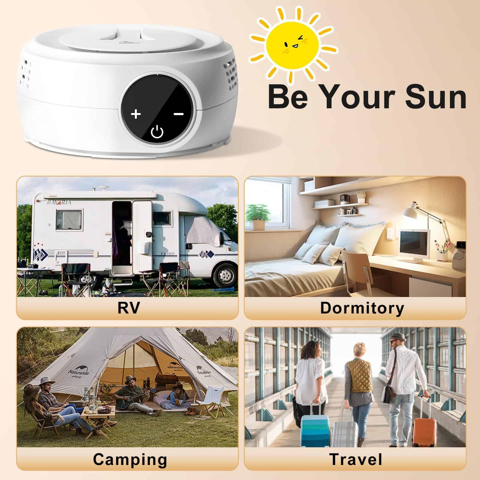 Secadora de Ropa Portátil Uten, Mini Secadora Ligera para - Imagen 7