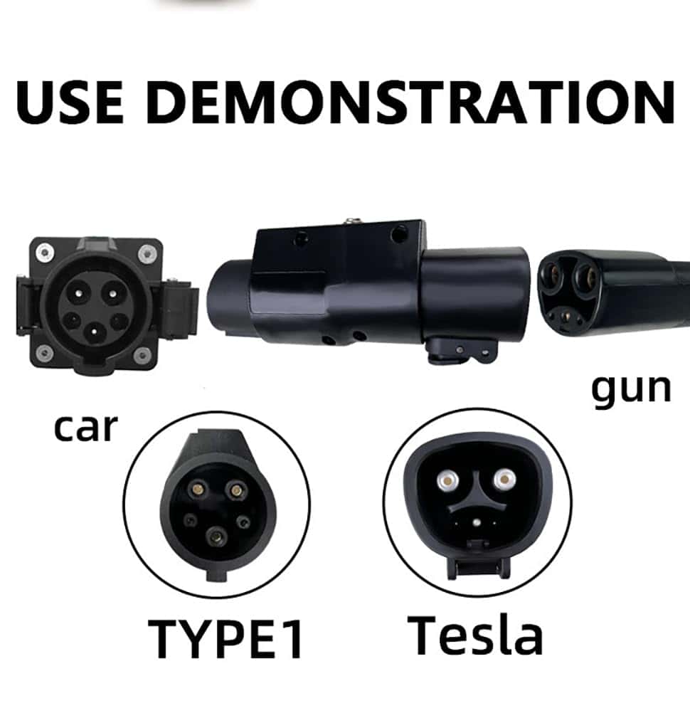 Adaptador de Cargador para Tesla a J1772 EVs, YaoBen Hasta - Imagen 5