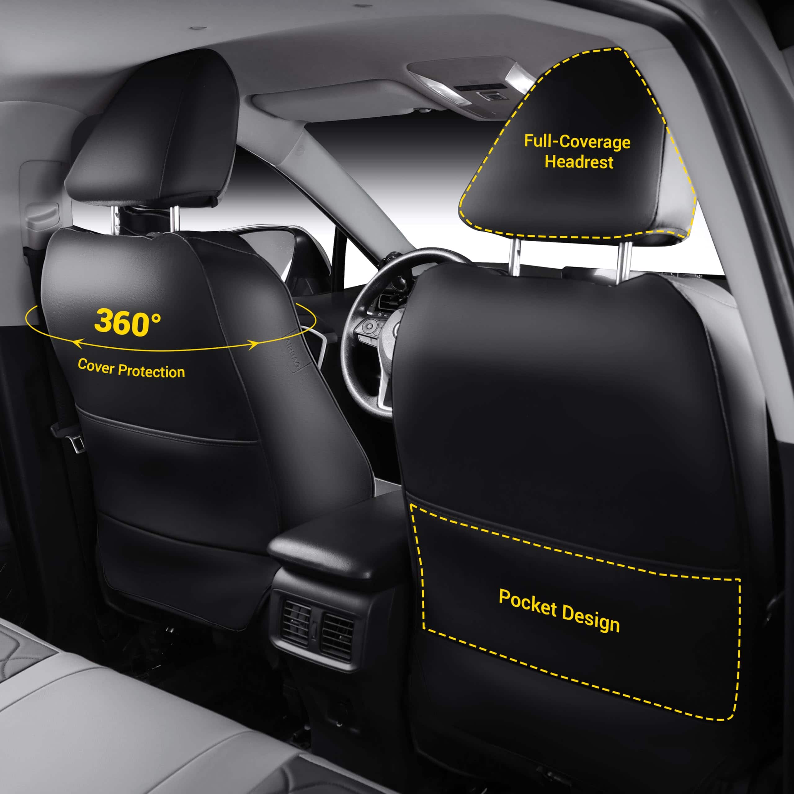 Funda de Asiento a Medida OASIS AUTO para Toyota RAV4 - Imagen 3