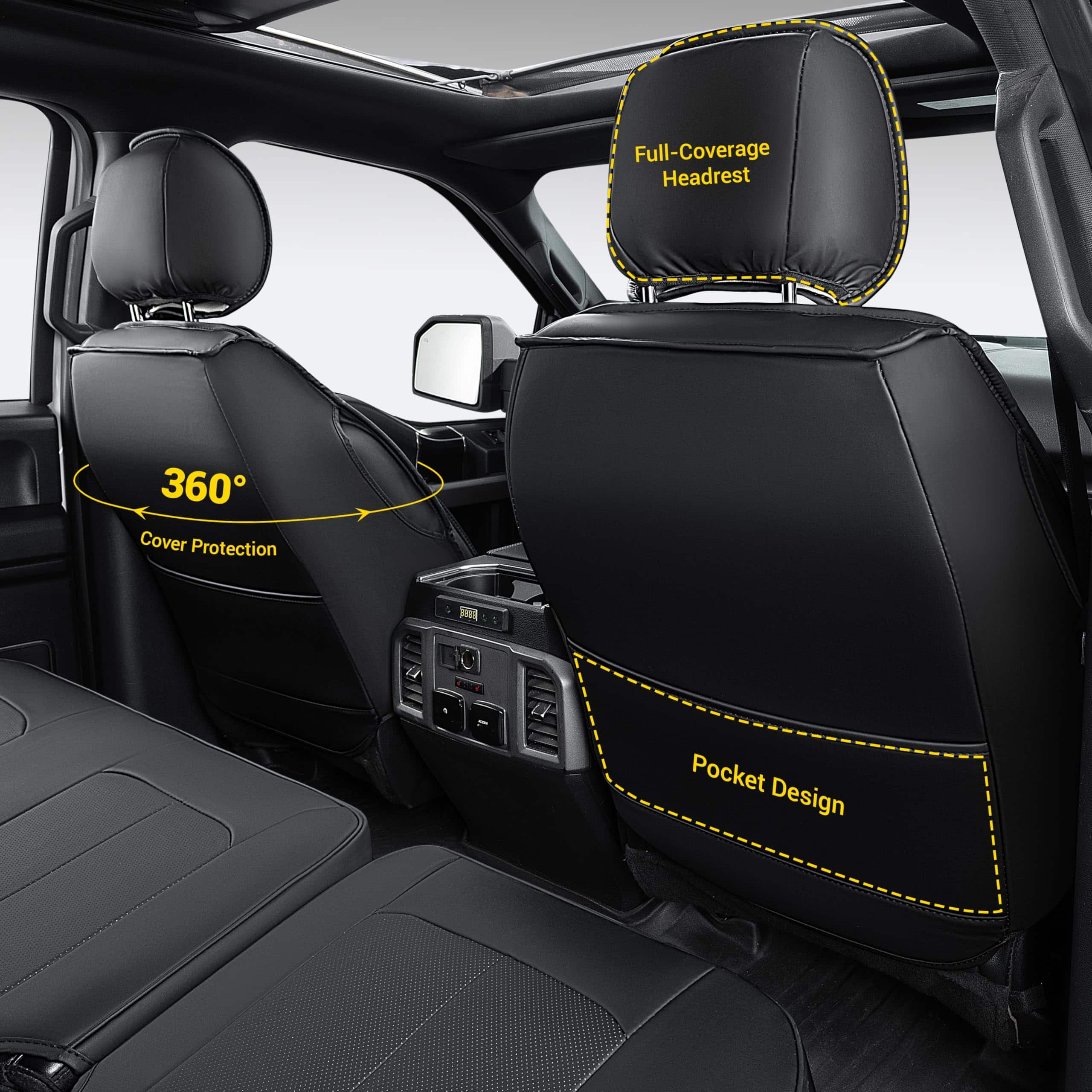 Funda de asiento personalizada OASIS AUTO para Chevy - Imagen 4