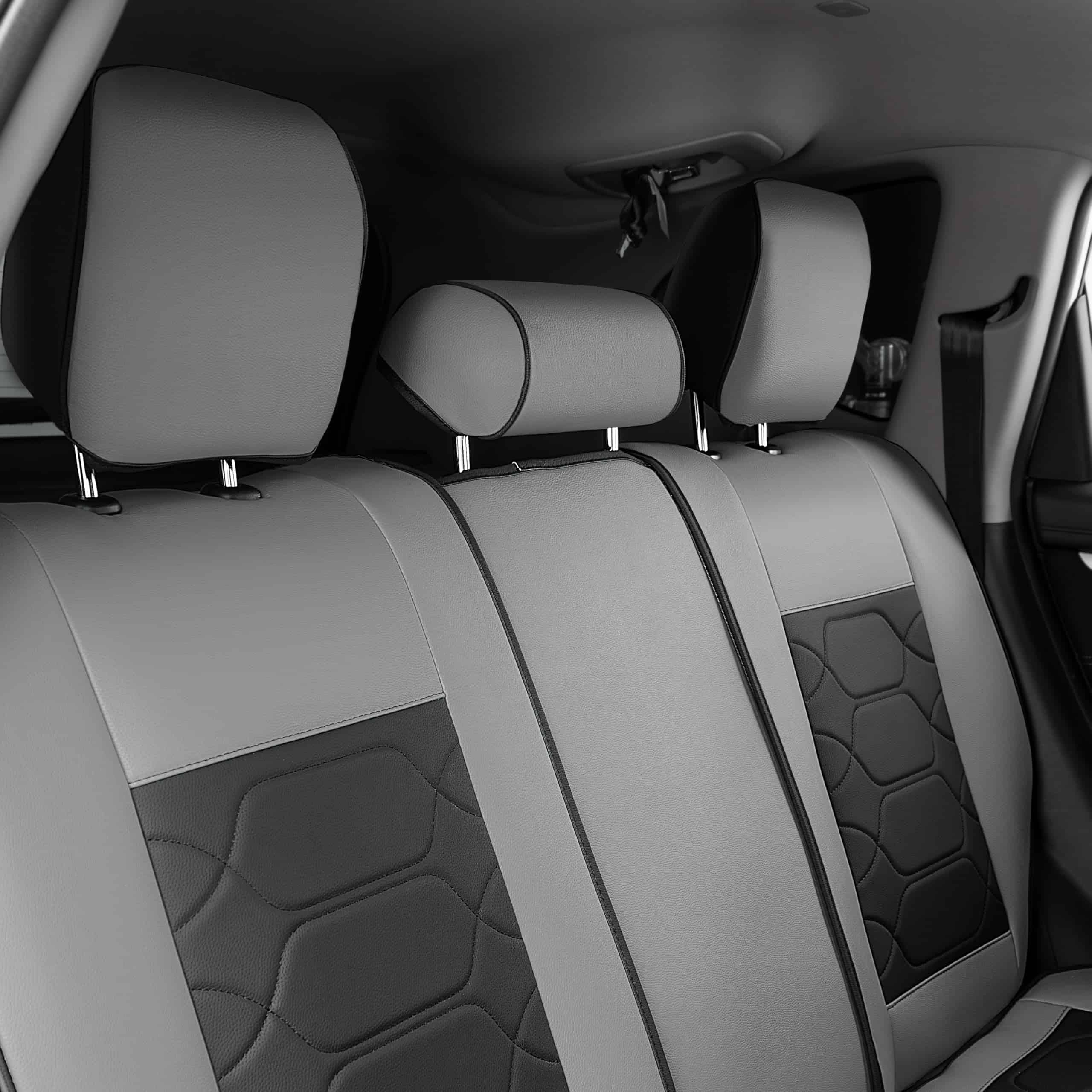 Fundas de Asiento a Medida OASIS AUTO -Negro y Gris - Imagen 8