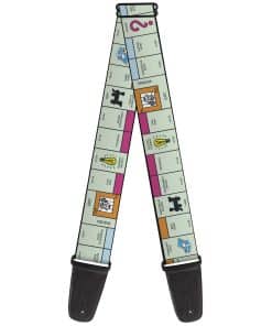 Correa de guitarra Buckle-Down Monopoly, Monopoly British