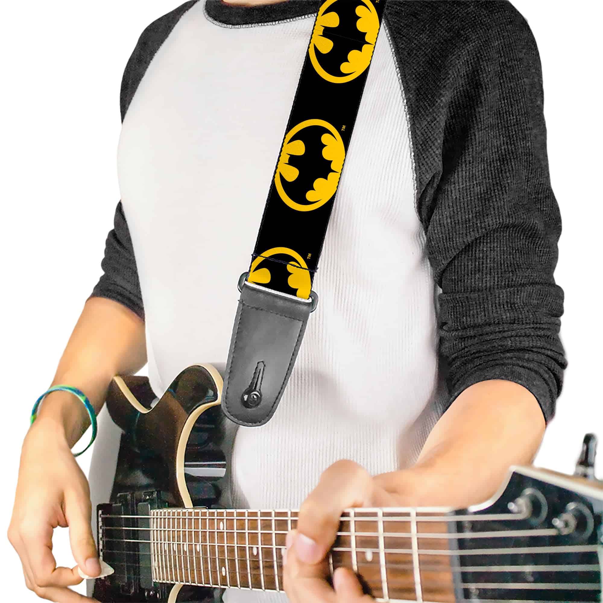 Correa de guitarra DC Comics, Logo Batman 1989 - Imagen 3