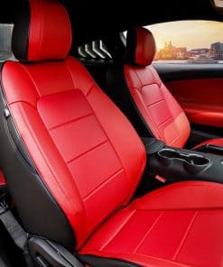 Cubre asientos de cuero Nappa para Auto Ford Mustang Coupe