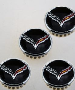 Set de 4 Tapas Centrales para Chevrolet Corvette Stingray