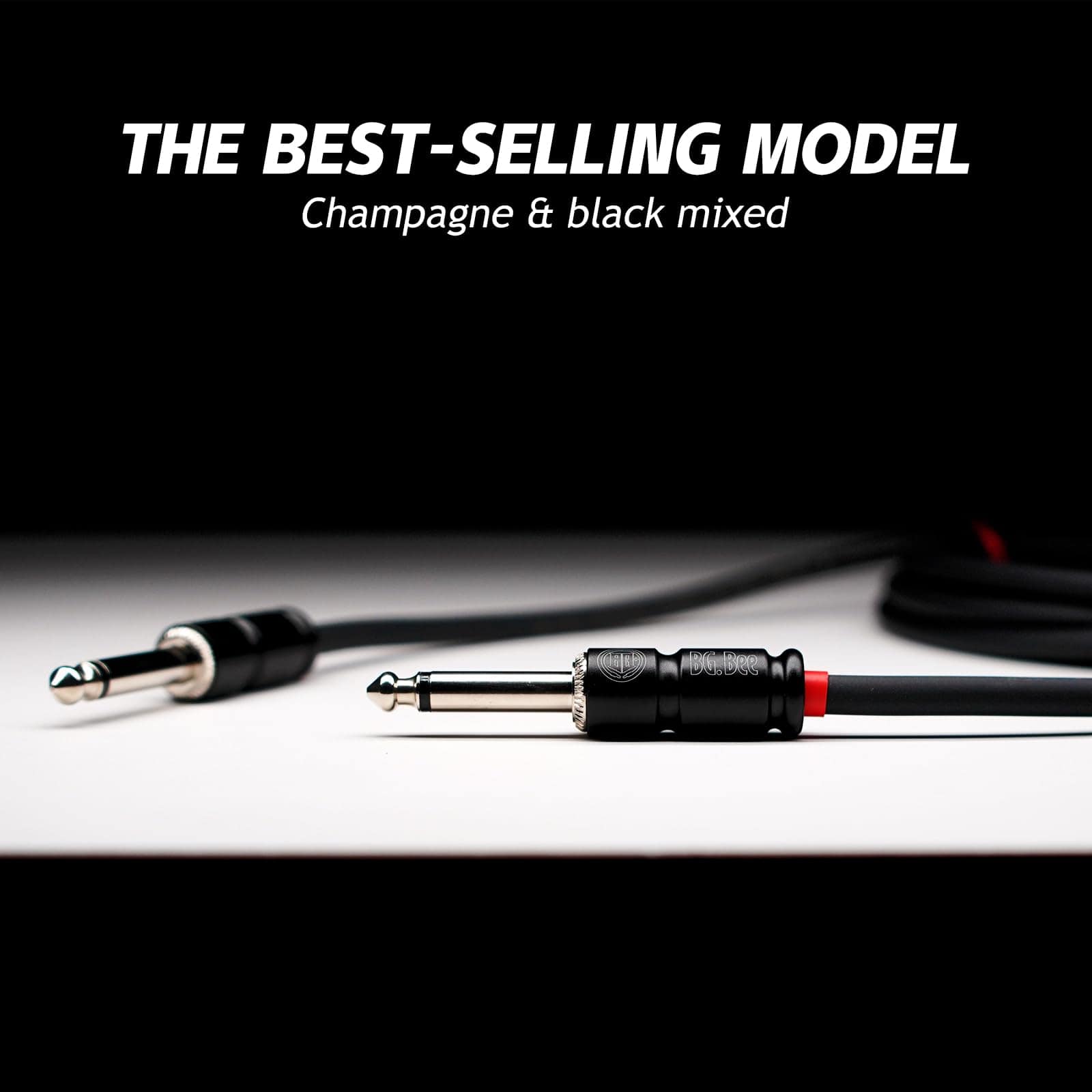 Cable de Guitarra Samgool de 20 pies, Cable de -Negro - Imagen 7