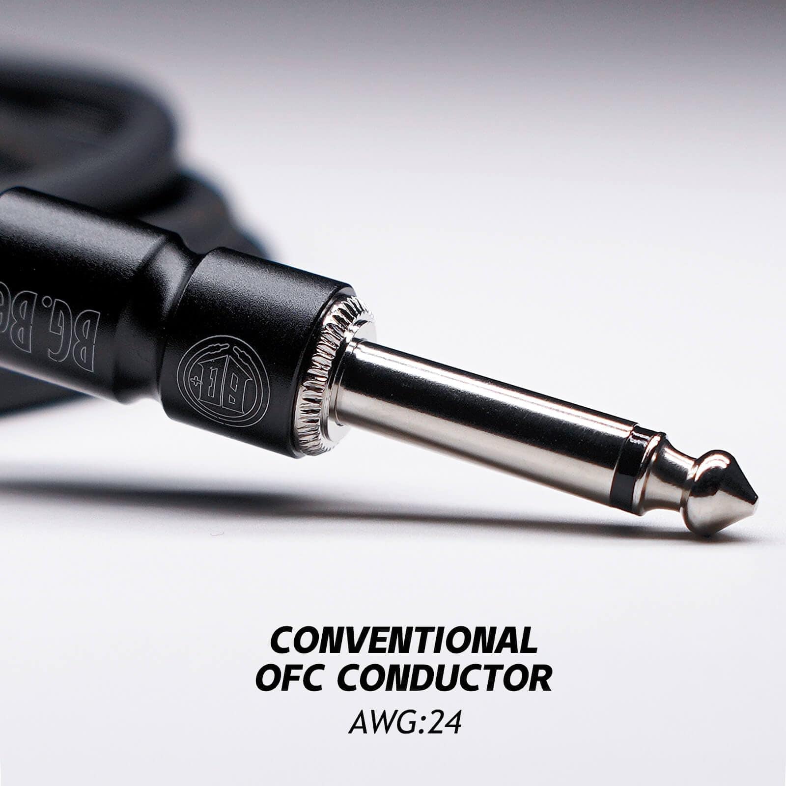 Cable de Guitarra Samgool de 20 pies, Cable de -Negro - Imagen 4