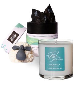 Set de Regalo Jabón Hecho a Mano de Oveja Curragh de