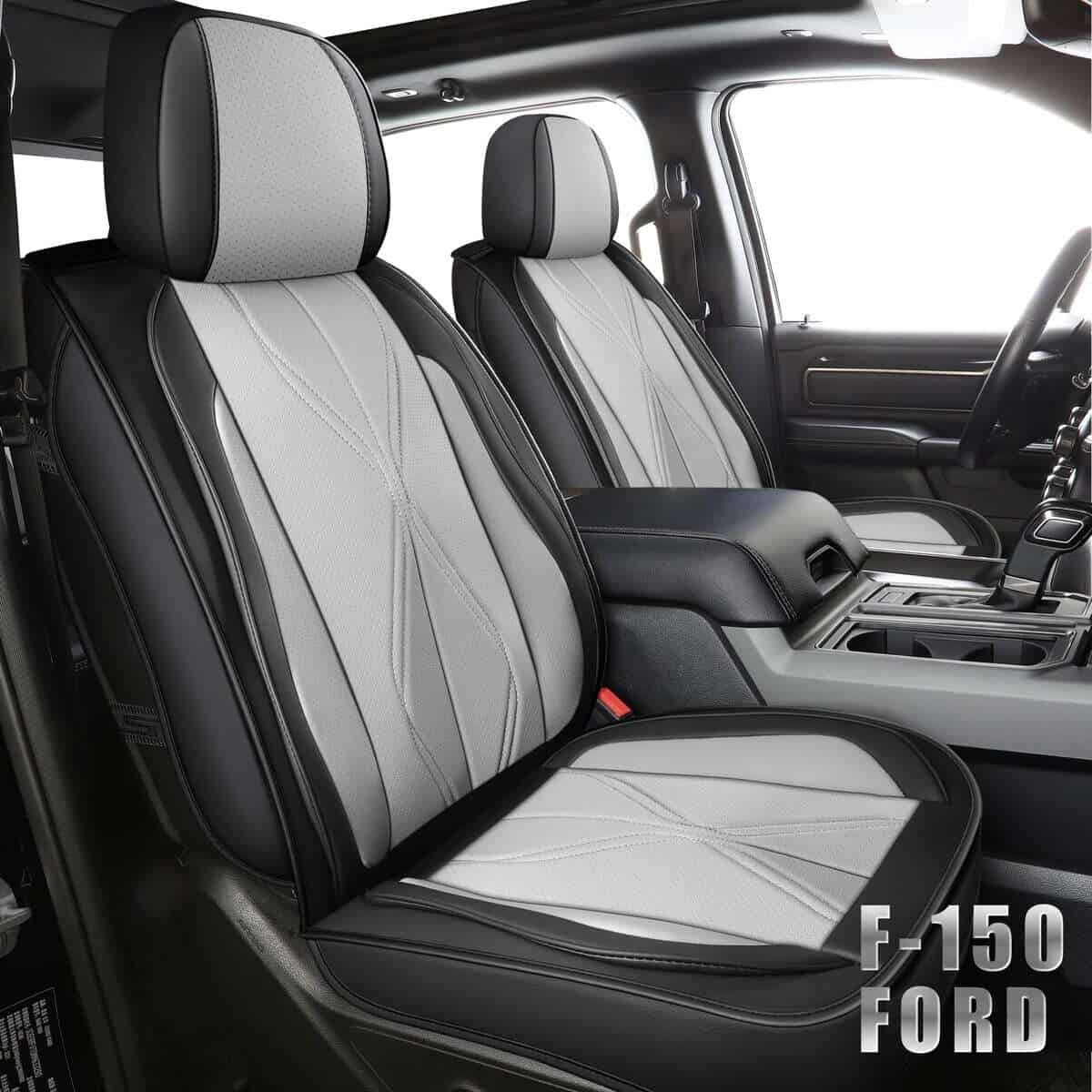 Cubiertas para asientos LINGVIDO para Ford F-150 Fundas de