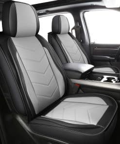 Cubiertas de Asiento para Automóvil LINGVIDO, -Negro-Gris