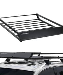 Portaequipajes de techo TooEnjoy 43 x 35 x 4.7 pulgadas,