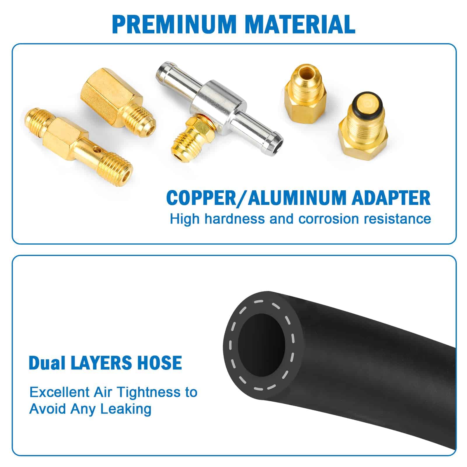 Kit de Prueba de Presión de Inyección de -Negro - Imagen 9