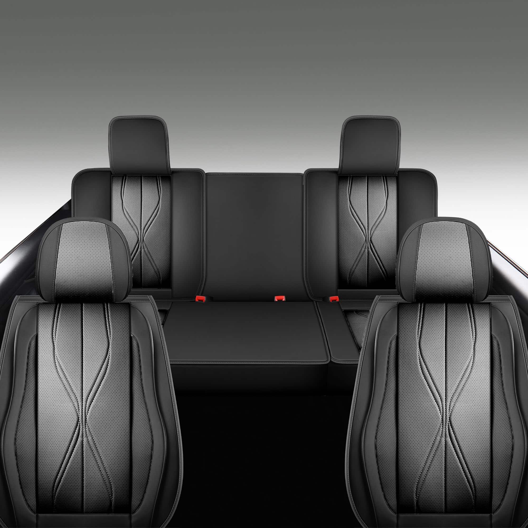 Fundas de Asiento de Piel Sintética Impermeables LINGVIDO - Imagen 7