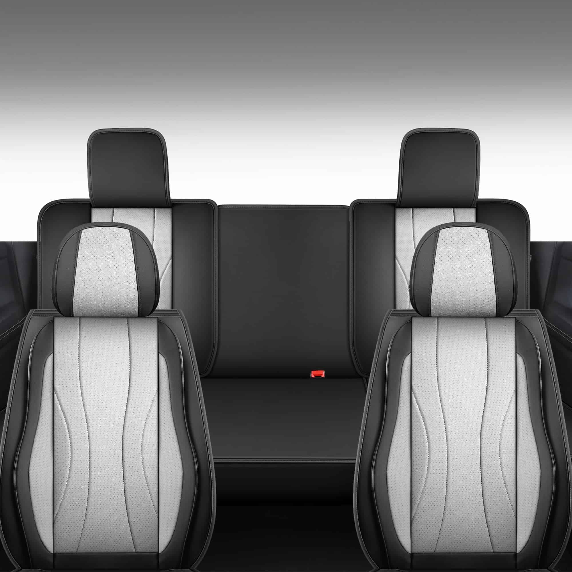 Cubiertas de asiento de automóvil de cuero sintético - Imagen 8