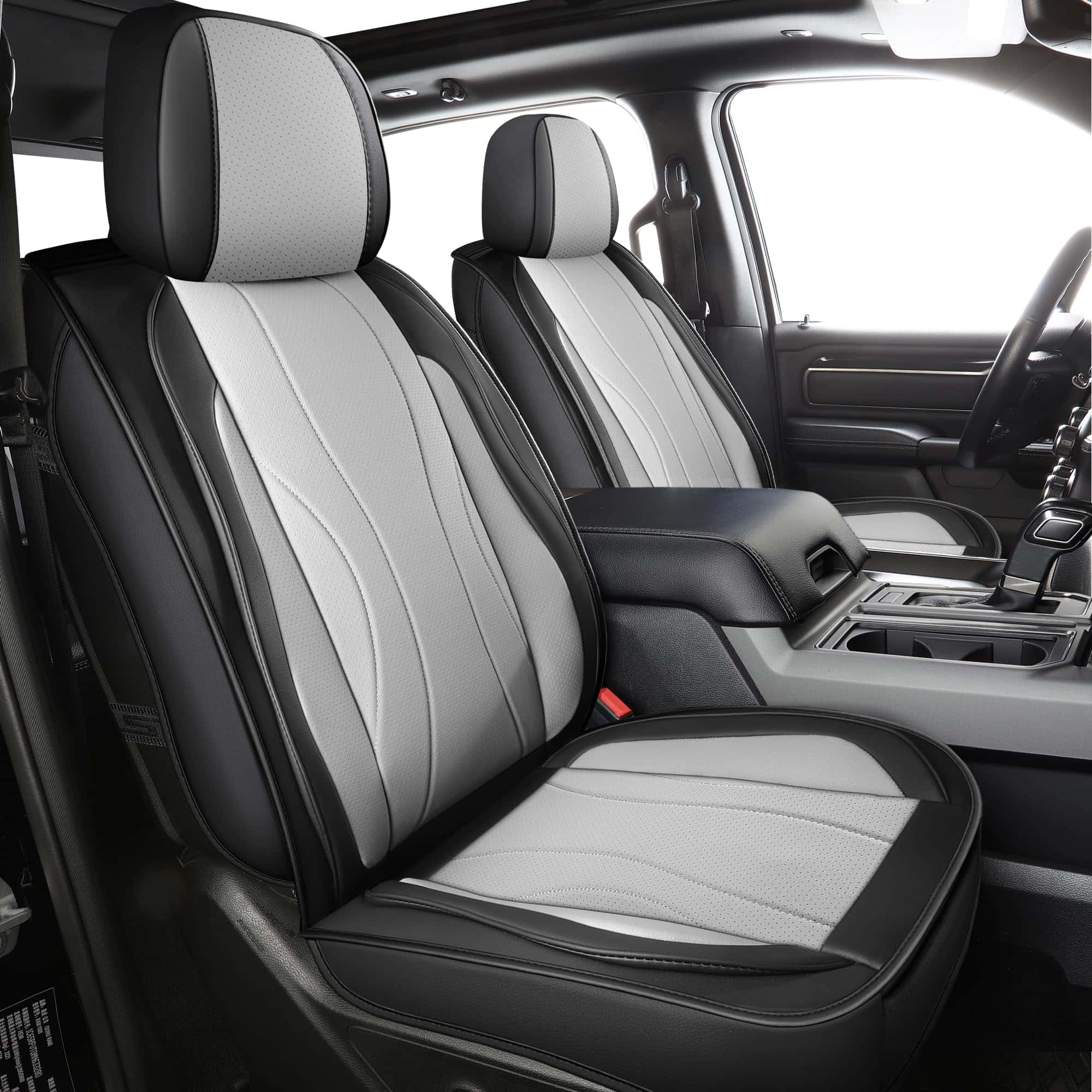 Cubiertas de asiento de automóvil de cuero sintético - Imagen 3