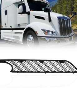 Rejilla lateral negra de repuesto para ventilación de capó