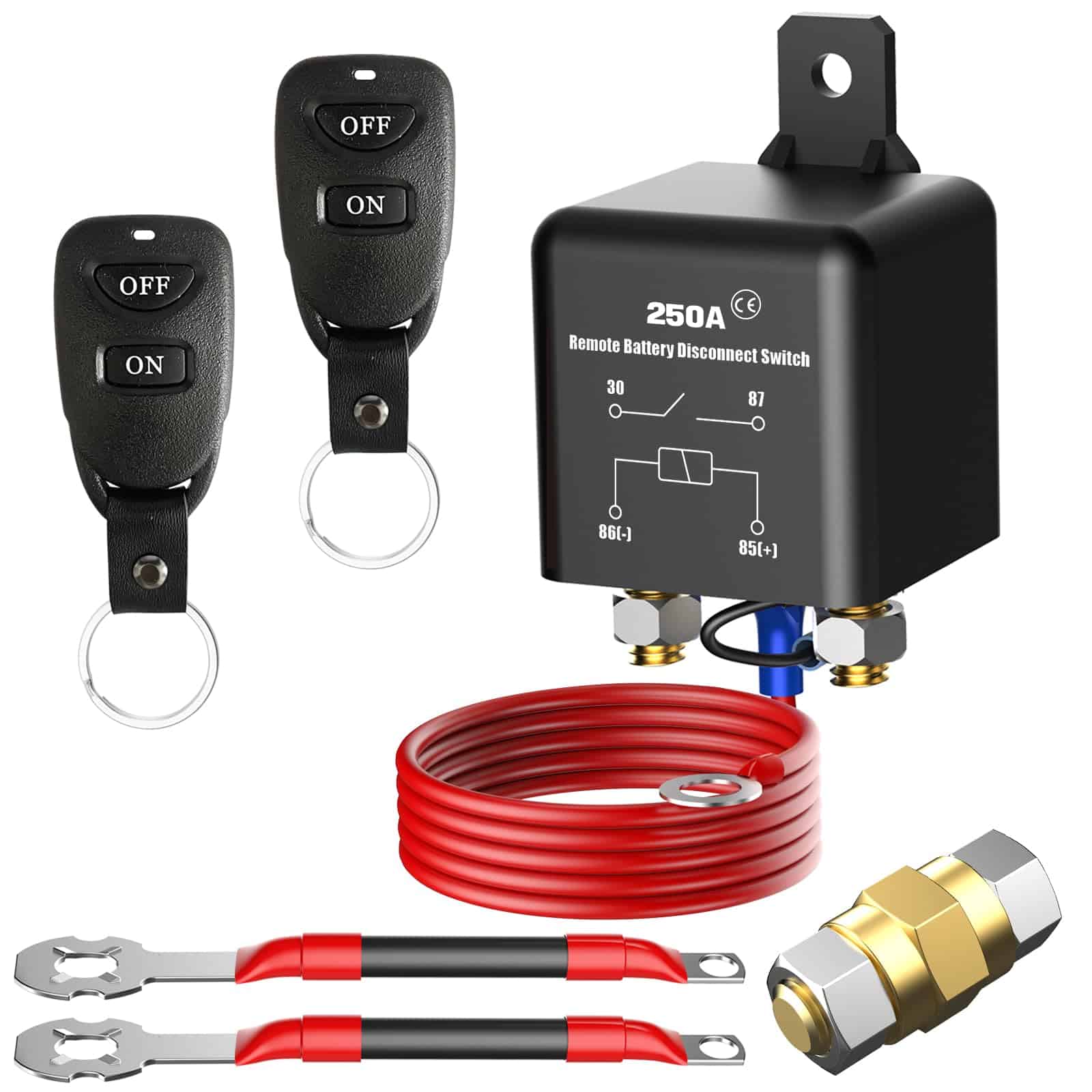 Interruptor de desconexión remoto de batería postventa