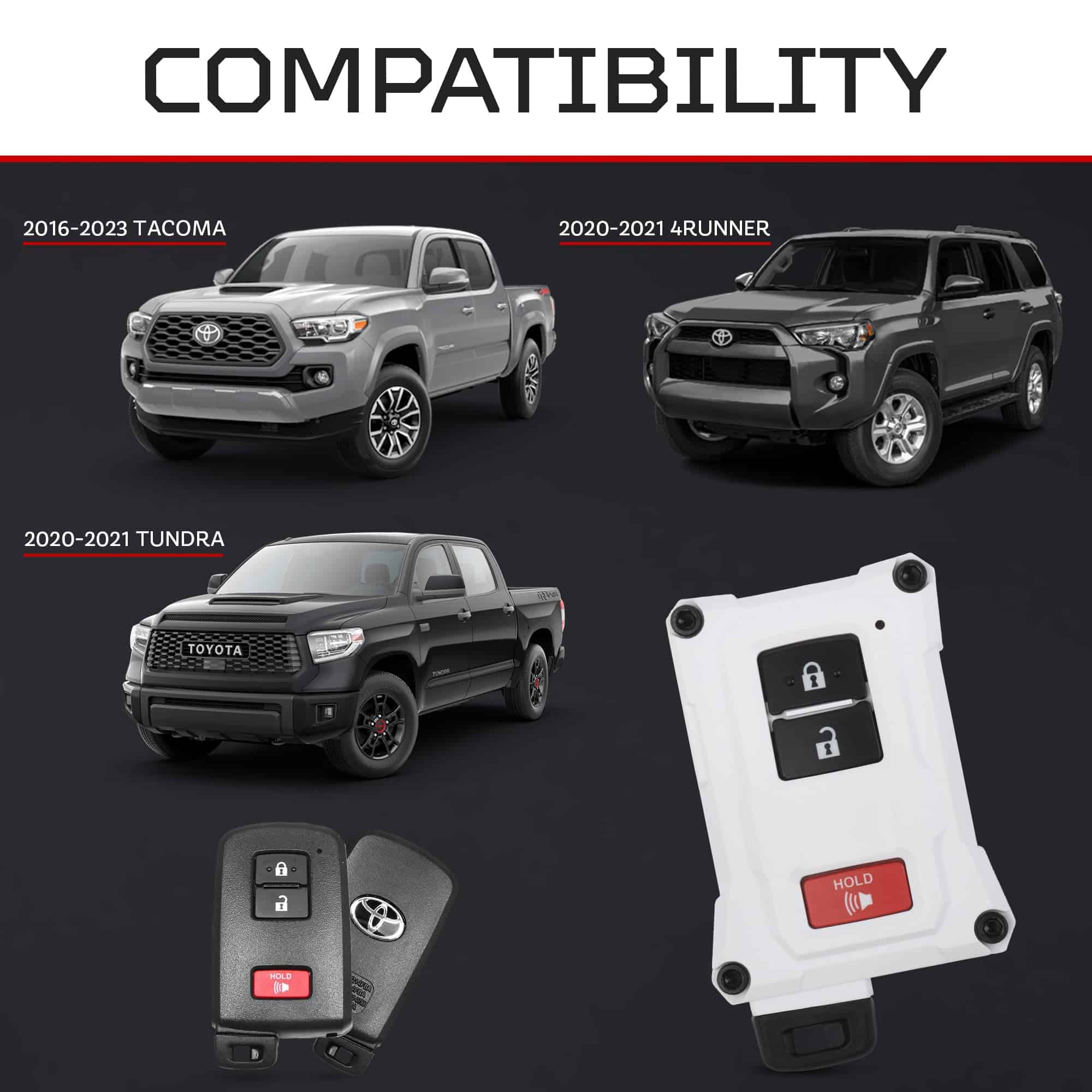 Estuche de Llave de Repuesto AJT DESIGN -Blanco - Imagen 3