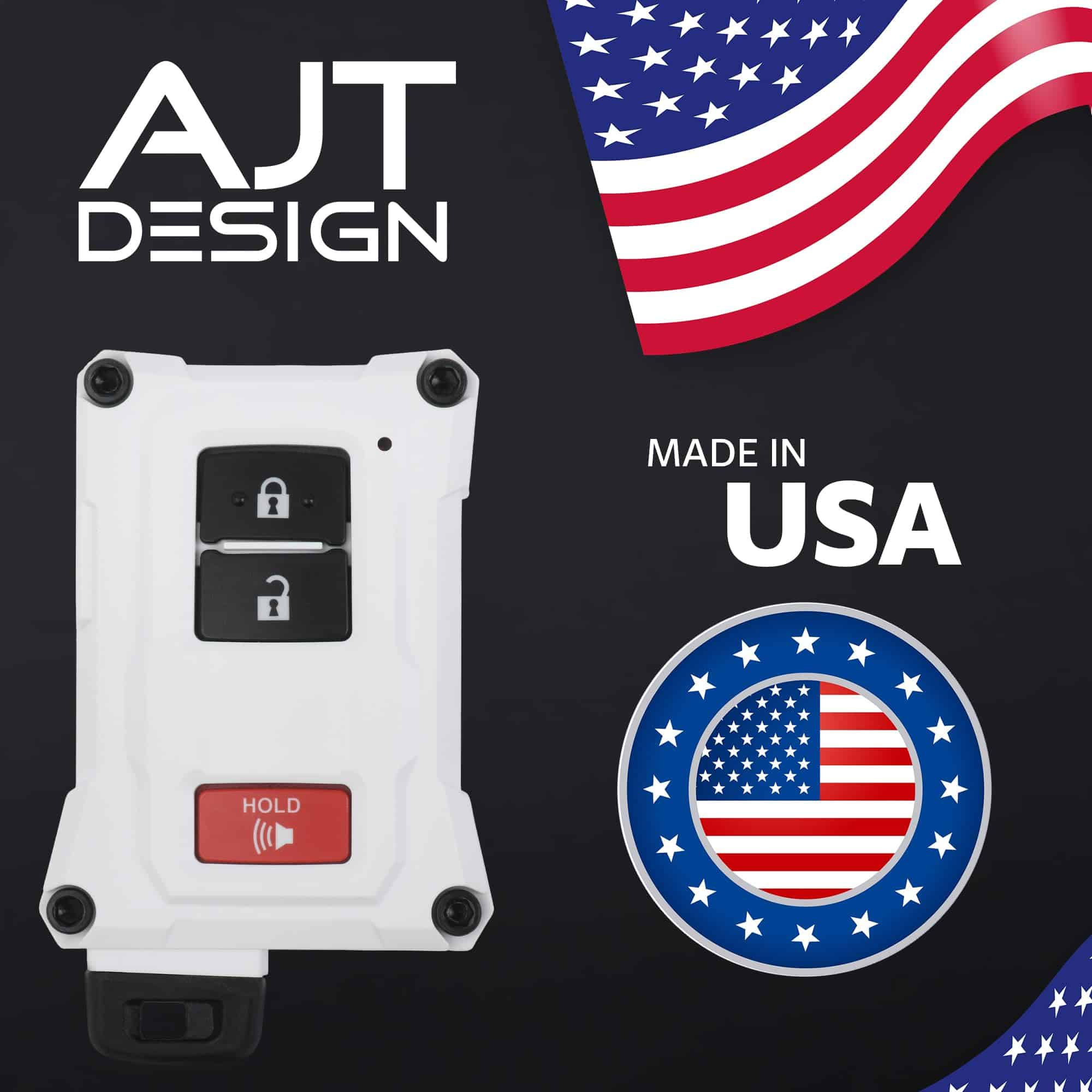 Estuche de Llave de Repuesto AJT DESIGN -Blanco - Imagen 6