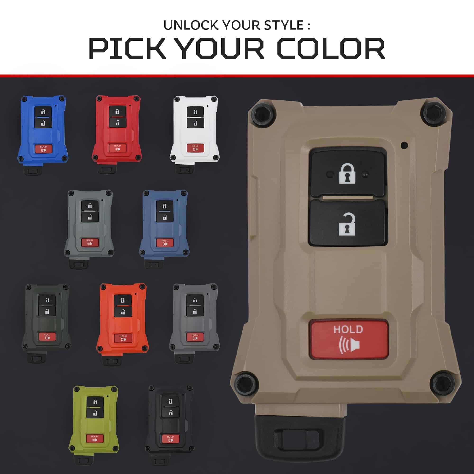 Estuche de llavero de repuesto AJT DESIGN compatible con - Imagen 5