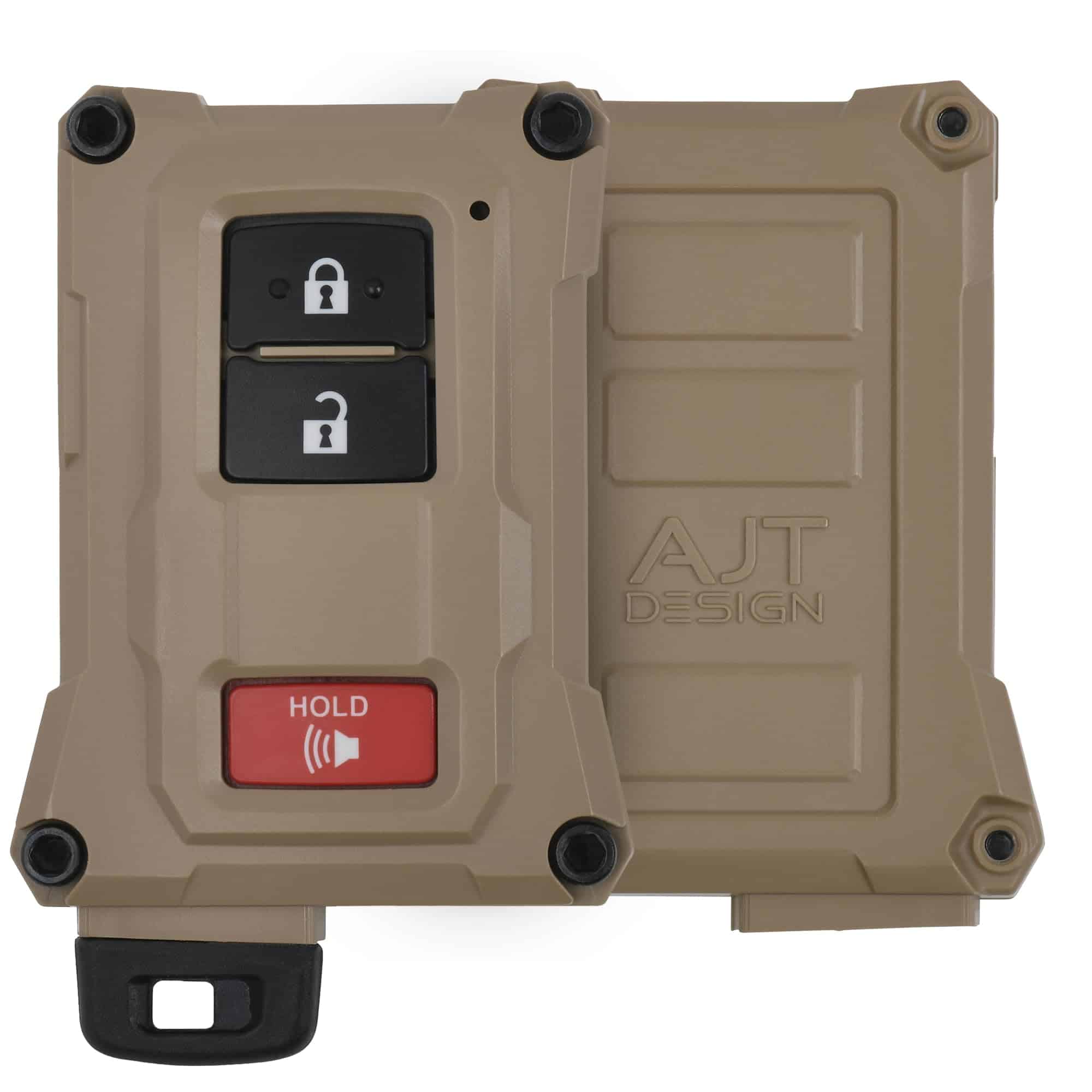 Estuche de llavero de repuesto AJT DESIGN compatible con