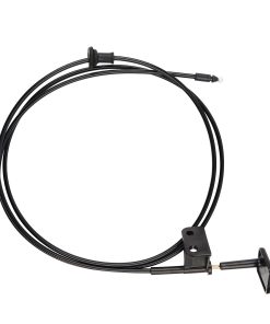 Cable de liberación de capó delantero izquierdo negro