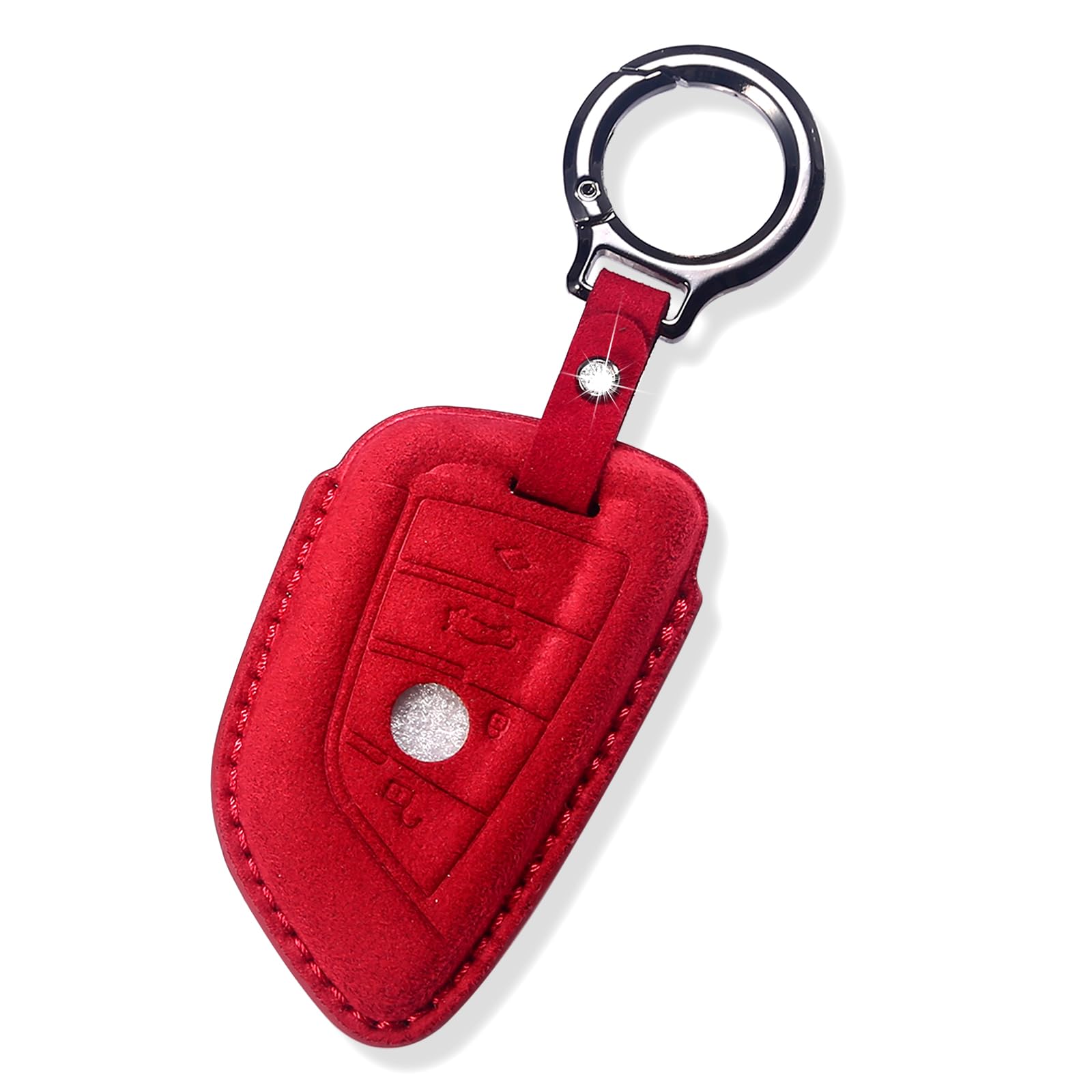 Estuche de Llave de Cuero Genuino para BMW X1 X2 X3 X5 X6