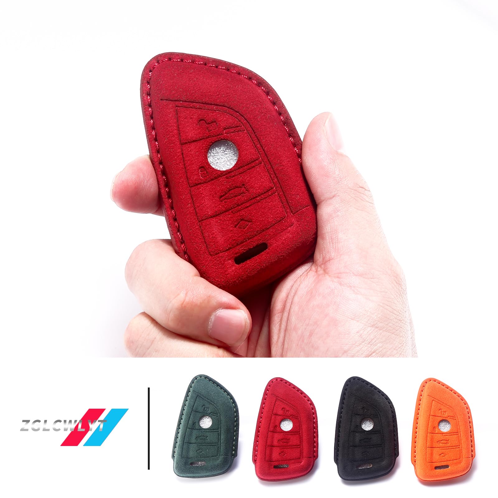 Estuche de Llave de Cuero Genuino para BMW X1 X2 X3 X5 X6 - Imagen 6