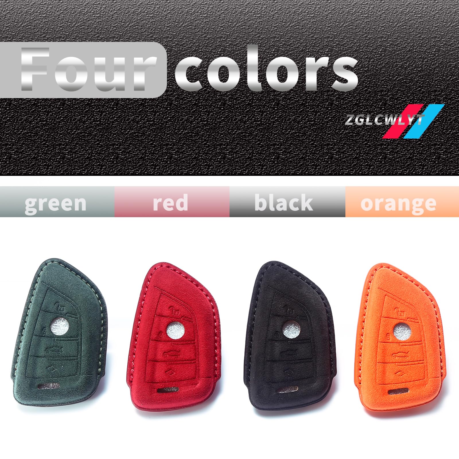 Estuche de Llave de Cuero Genuino para BMW X1 X2 X3 X5 X6 - Imagen 7