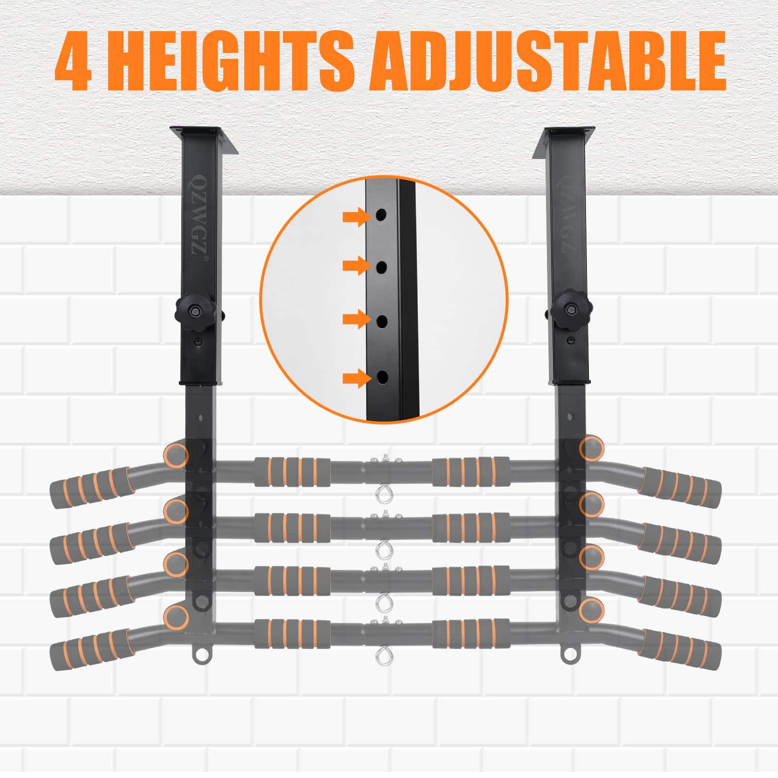 Barra de dominadas ajustable en altura, Barra de dominadas - Imagen 6