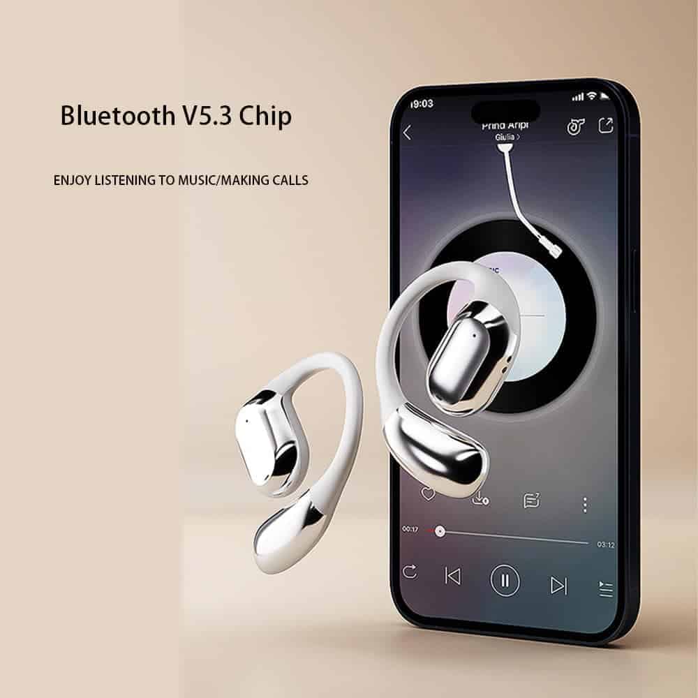 Audífonos XIMAND de Clip de Oreja Abierta, Auriculares - Imagen 9