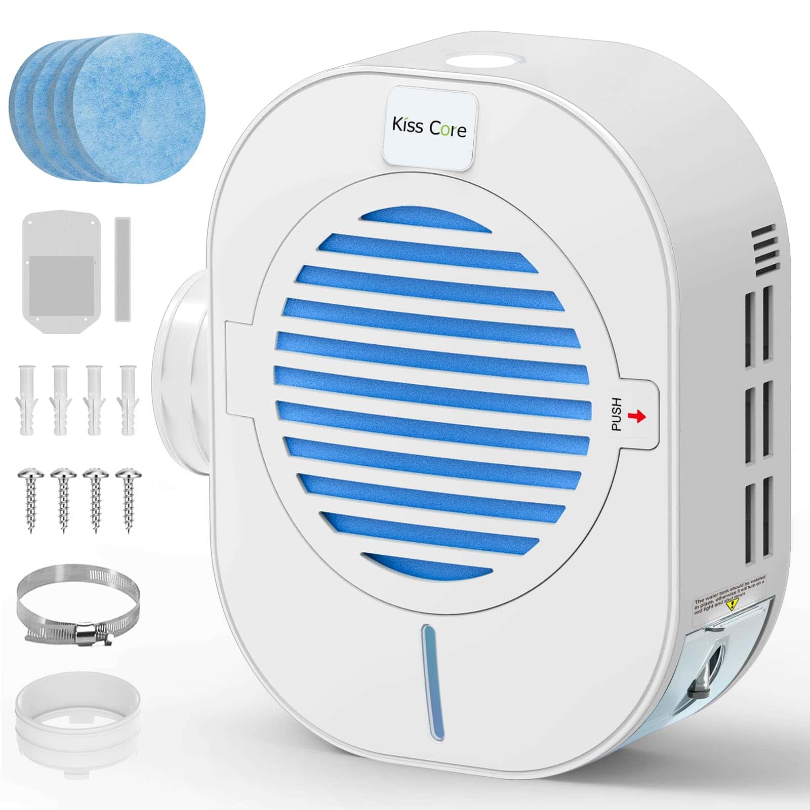 Kit de ventilación interior 3 en 1 para secadora, caja de