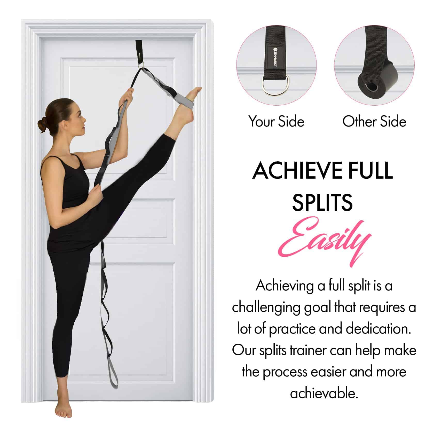 Correa de Yoga de 10 Lazos con Anclaje de Puerta - Correa - Imagen 7