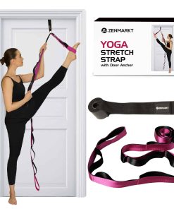 Correa de Yoga de 10 Lazos con Anclaje para Puerta - Correa