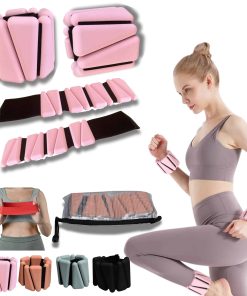 Set ajustable de 2(1Lbs cada uno) Pesas Wearables de Muñeca