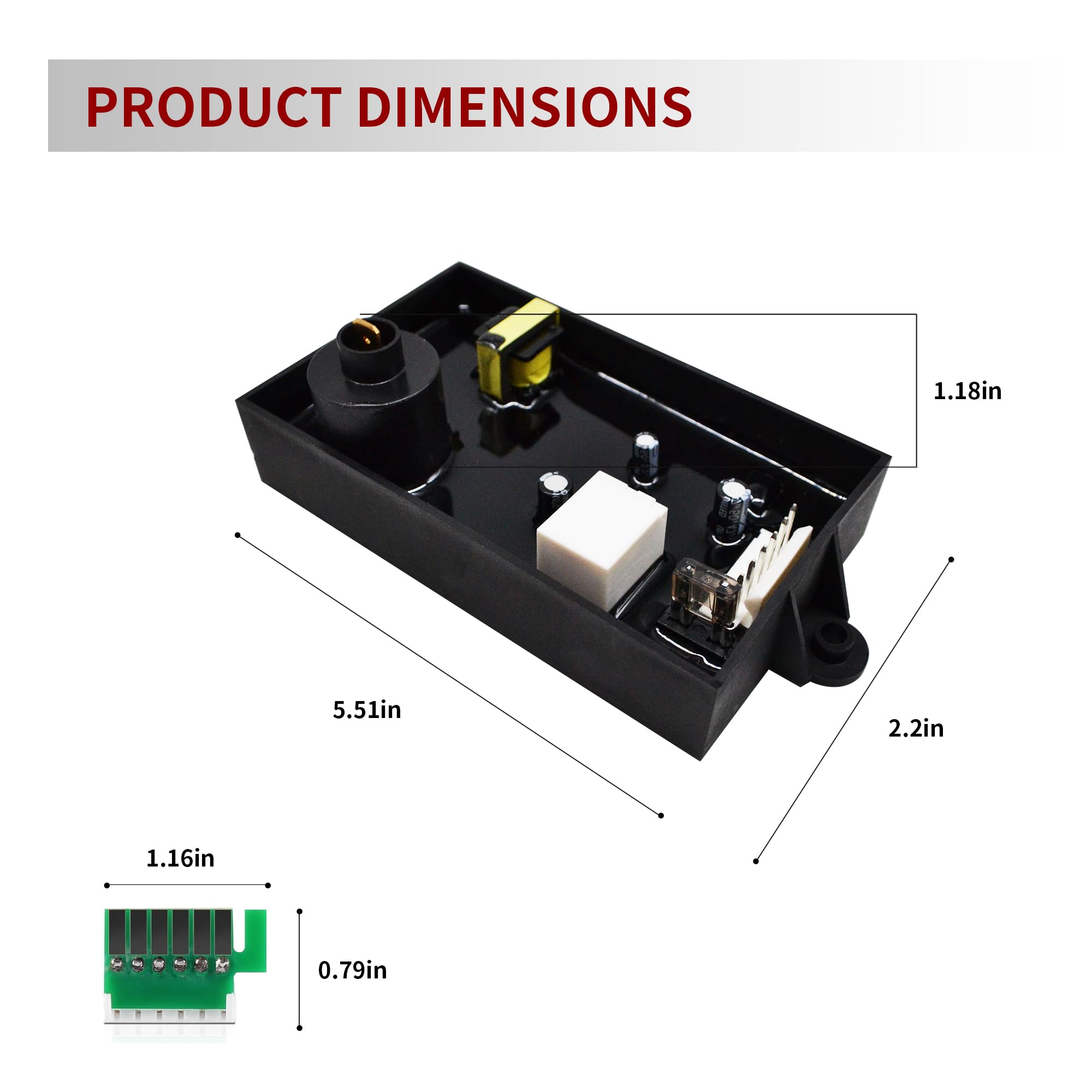 91367 93865 Tablero de Control de Encendido de Calentador - Imagen 3