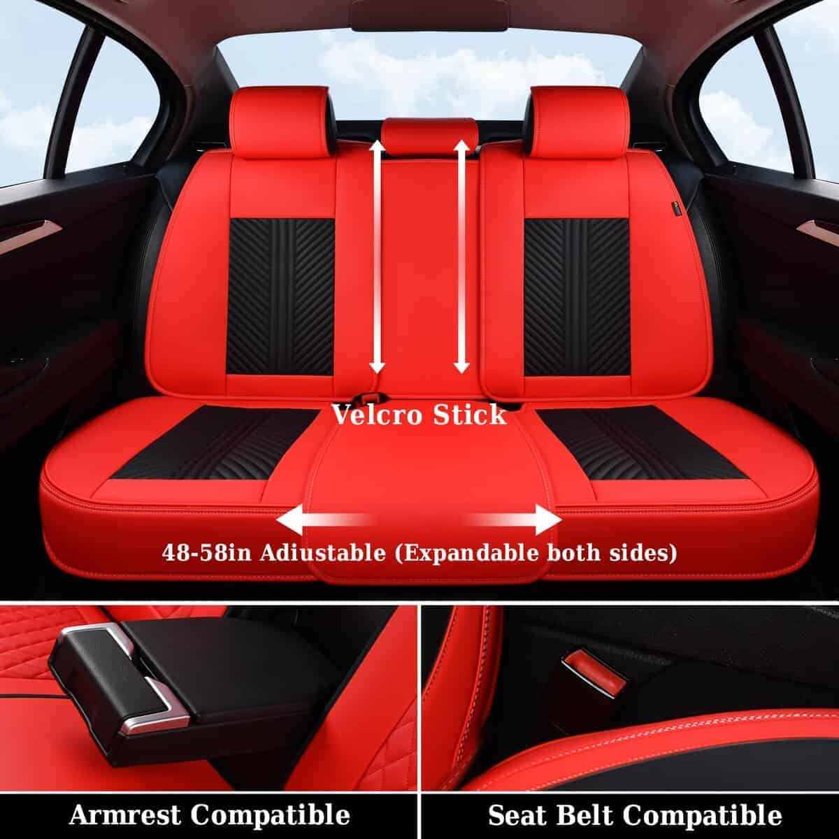Cubiertas de Asiento para Automóvil Coverado Juego - Imagen 5