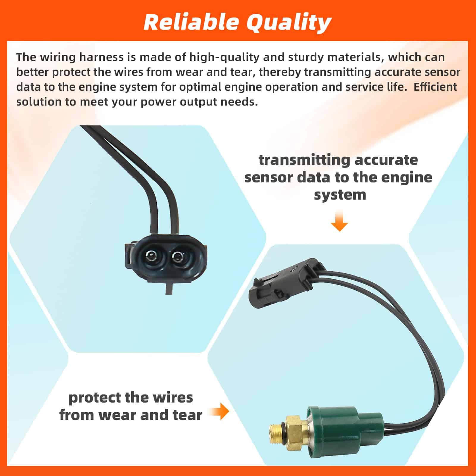 Interruptor de presión de toma de fuerza PTO Compatible con - Imagen 5