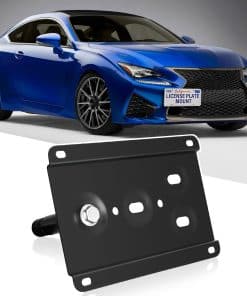 Soporte de placa delantera sin taladro para automóvil